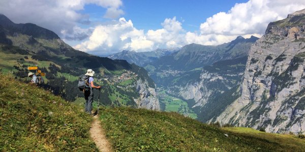 Self-Guided Across the Berner Oberland Hike